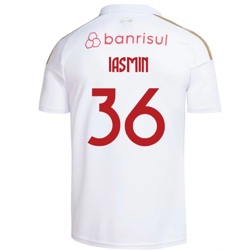 DanxenキッズIasmin#36白赤アウェイシャツ2026/27ジャージーユニフォーム