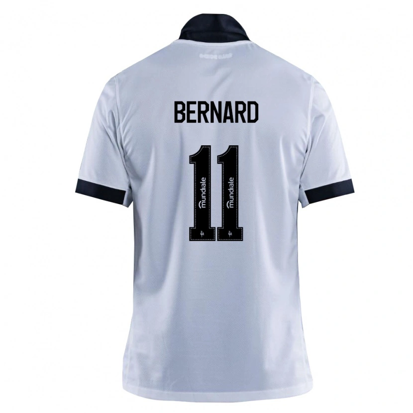 DanxenキッズBernard#11黒白アウェイシャツ2026/27ジャージーユニフォーム