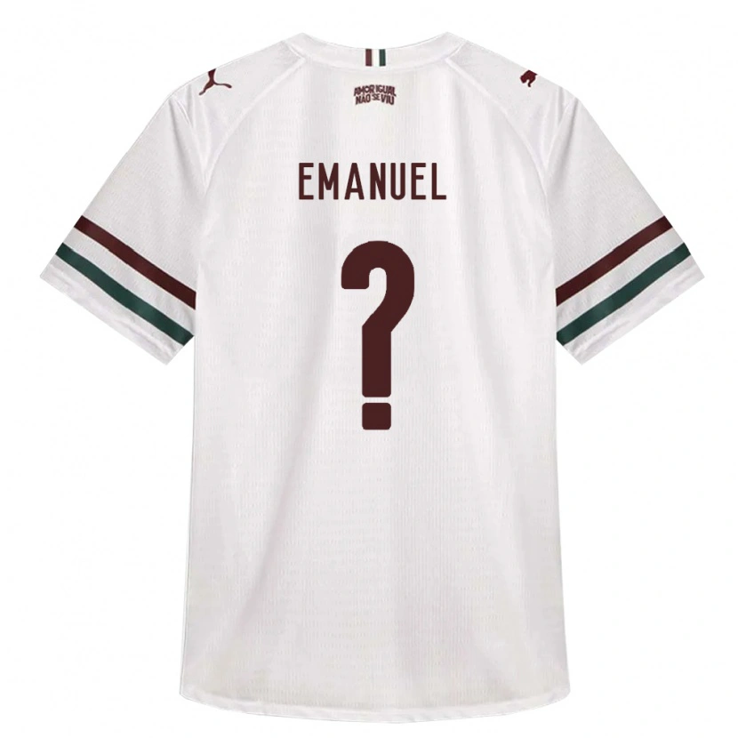 DanxenキッズJosé Emanuel#0白緑バーガンディアウェイシャツ2026/27ジャージーユニフォーム