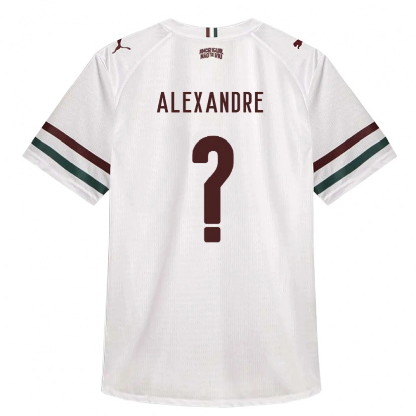 DanxenキッズAlexandre#0白緑バーガンディアウェイシャツ2026/27ジャージーユニフォーム