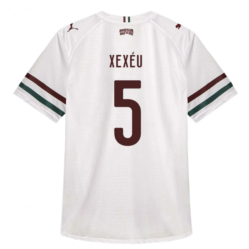 DanxenキッズXexéu#5白緑バーガンディアウェイシャツ2026/27ジャージーユニフォーム
