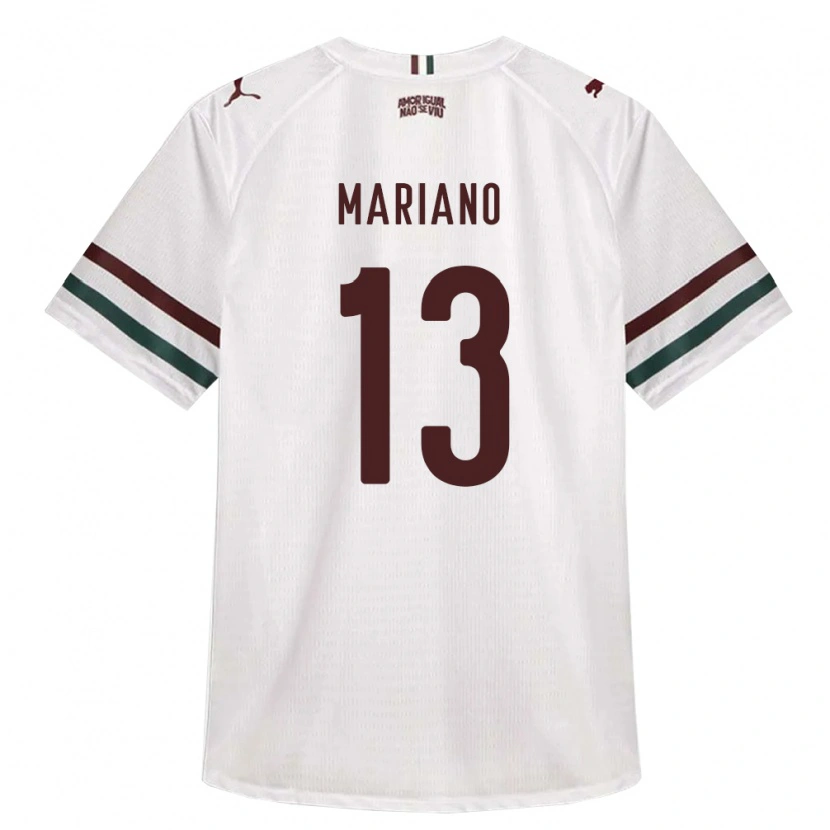 DanxenキッズMariano#13白緑バーガンディアウェイシャツ2026/27ジャージーユニフォーム
