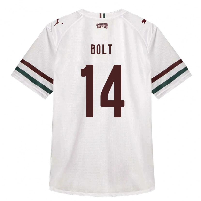 DanxenキッズDiego Bolt#14白緑バーガンディアウェイシャツ2026/27ジャージーユニフォーム