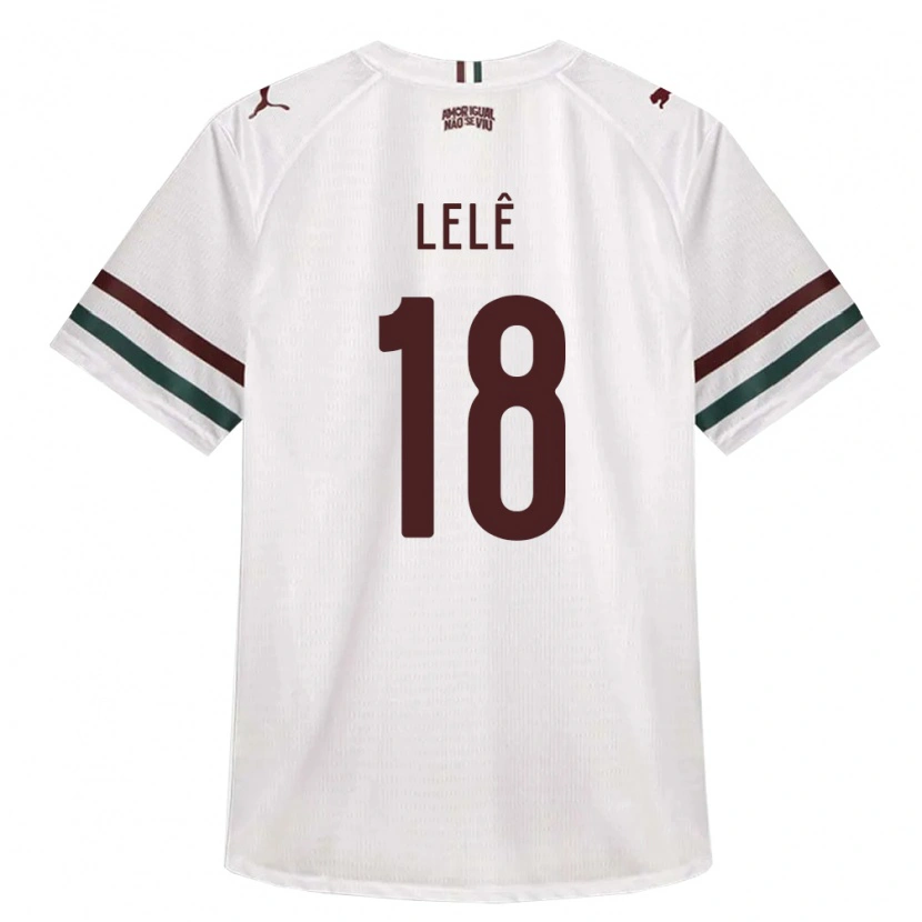 DanxenキッズLelê#18白緑バーガンディアウェイシャツ2026/27ジャージーユニフォーム