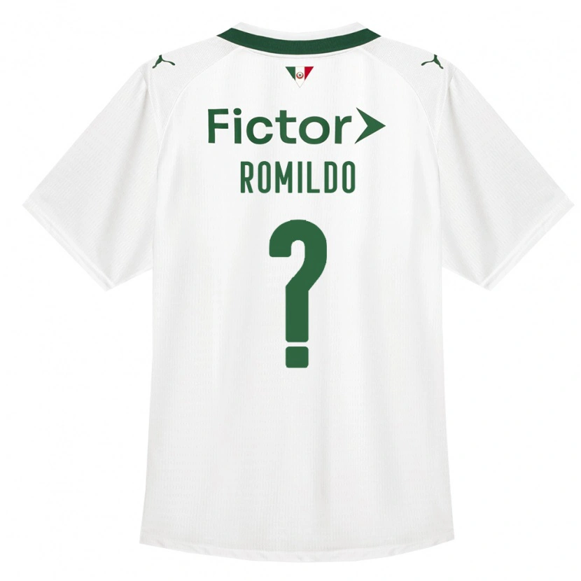 DanxenキッズRomildo#0緑白アウェイシャツ2026/27ジャージーユニフォーム