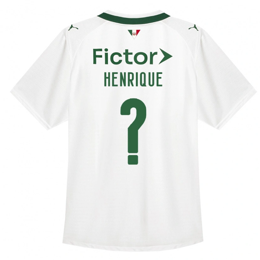 DanxenキッズPedro Henrique#0緑白アウェイシャツ2026/27ジャージーユニフォーム