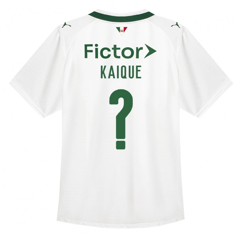 DanxenキッズKaique#0緑白アウェイシャツ2026/27ジャージーユニフォーム