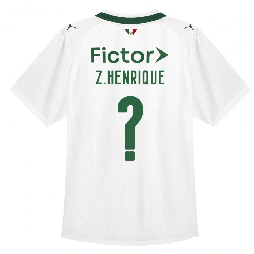 DanxenキッズZé Henrique#0緑白アウェイシャツ2026/27ジャージーユニフォーム