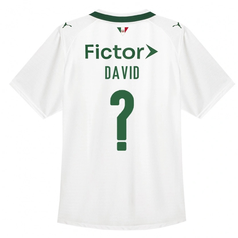 DanxenキッズDavid#0緑白アウェイシャツ2026/27ジャージーユニフォーム