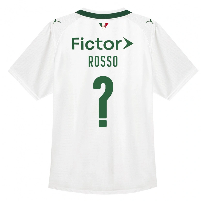 DanxenキッズRomer Rosso#0緑白アウェイシャツ2026/27ジャージーユニフォーム