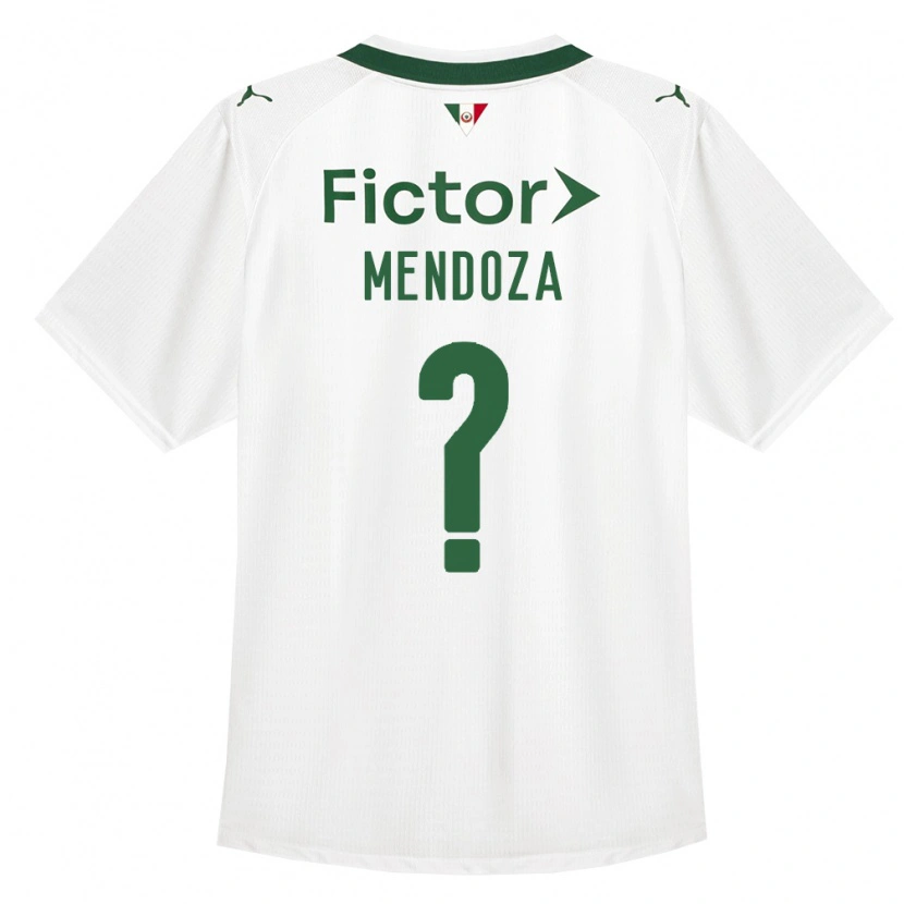DanxenキッズBeymar Mendoza#0緑白アウェイシャツ2026/27ジャージーユニフォーム