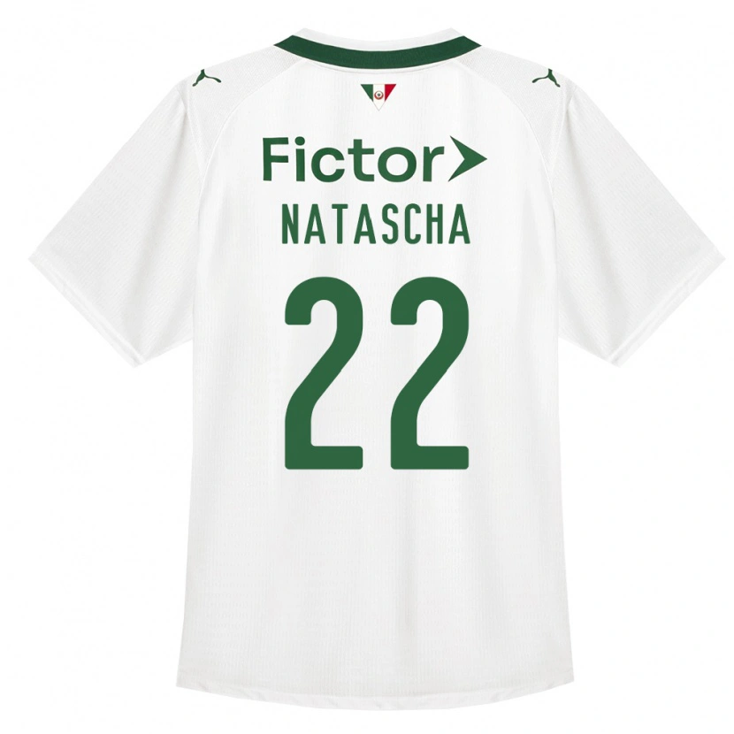 DanxenキッズNatascha#22緑白アウェイシャツ2026/27ジャージーユニフォーム