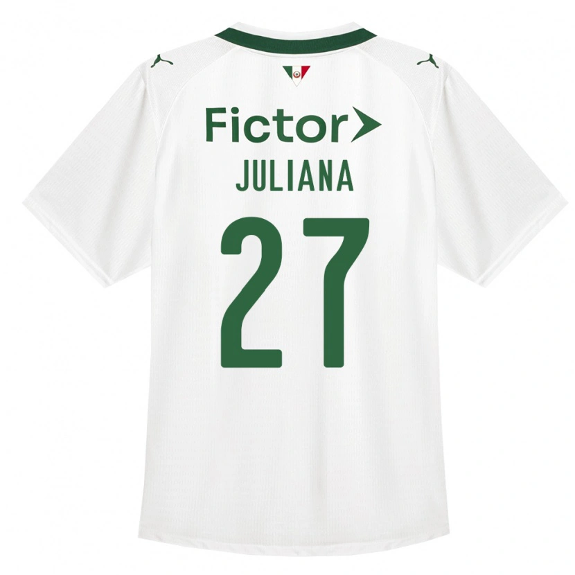 DanxenキッズJuliana#27緑白アウェイシャツ2026/27ジャージーユニフォーム