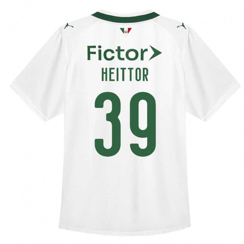 DanxenキッズHeittor#39緑白アウェイシャツ2026/27ジャージーユニフォーム
