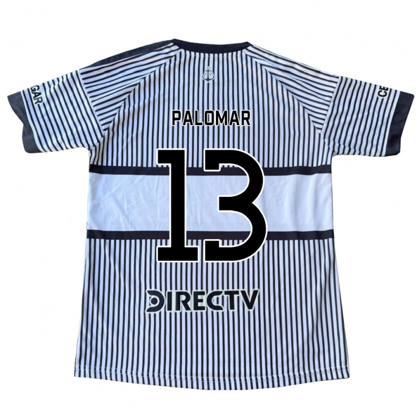 Danxenキッズエステファニア・アナイ・パロマー#13白黒黄アウェイシャツ2026/27ジャージーユニフォーム