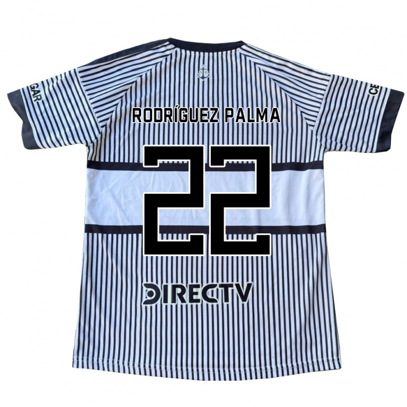 Danxenキッズジョアキナ・ロドリゲス・パルマ#22白黒黄アウェイシャツ2026/27ジャージーユニフォーム
