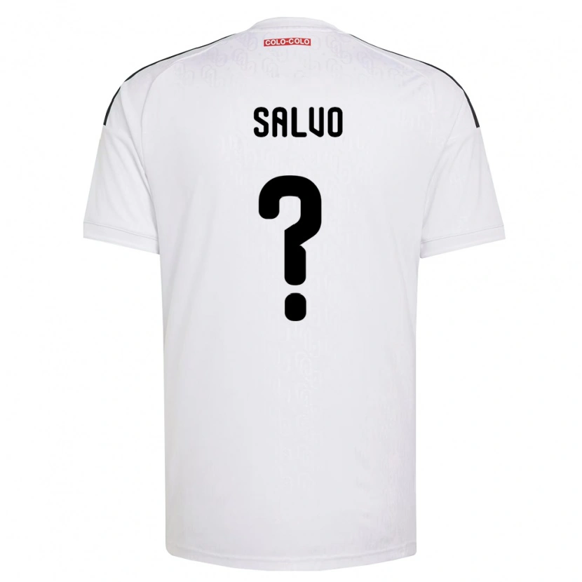 DanxenメンズClaudio Salvo#0白黒ホームシャツ2026/27ジャージーユニフォーム
