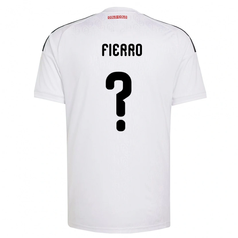 DanxenメンズJulio Fierro#0白黒ホームシャツ2026/27ジャージーユニフォーム