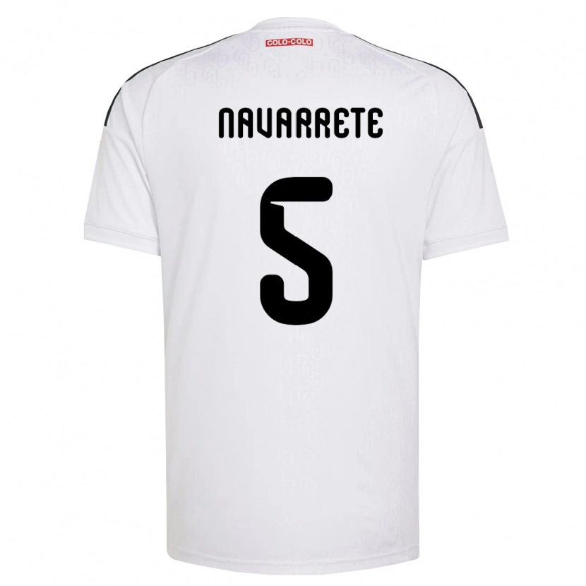 DanxenメンズMartín Navarrete#5白黒ホームシャツ2026/27ジャージーユニフォーム