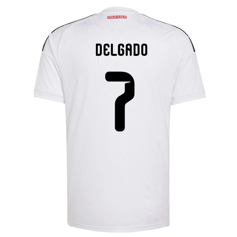 DanxenメンズAmaro Delgado#7白黒ホームシャツ2026/27ジャージーユニフォーム