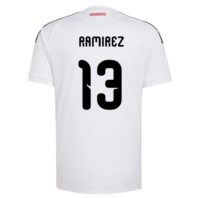 DanxenメンズFernanda Ramírez#13白黒ホームシャツ2026/27ジャージーユニフォーム