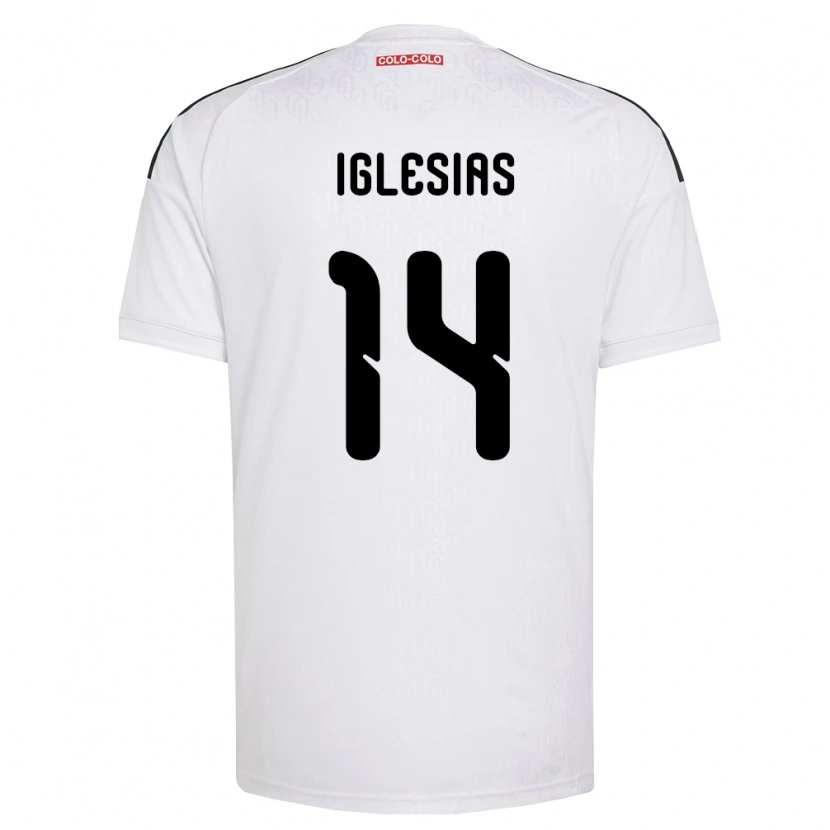 DanxenメンズLuciano Iglesias#14白黒ホームシャツ2026/27ジャージーユニフォーム