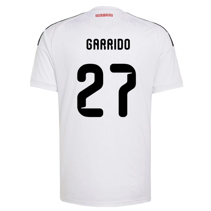 DanxenメンズFranco Garrido#27白黒ホームシャツ2026/27ジャージーユニフォーム
