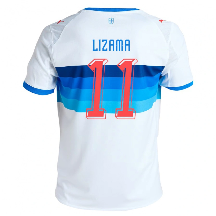 DanxenメンズBayron Lizama#11白空色ホームシャツ2026/27ジャージーユニフォーム