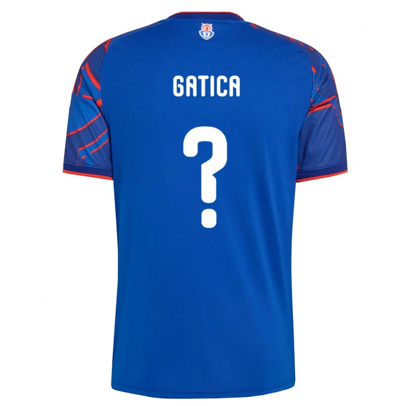 Danxenメンズホセ・ガティカ#0ロイヤルブルー赤ホームシャツ2026/27ジャージーユニフォーム