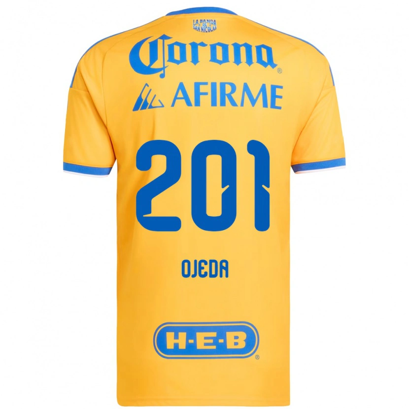 DanxenメンズDiego Ojeda#201黄色青ホームシャツ2026/27ジャージーユニフォーム