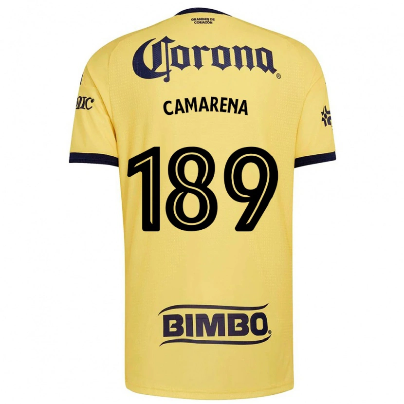 DanxenメンズLuis Camarena#189黄赤黒ホームシャツ2026/27ジャージーユニフォーム
