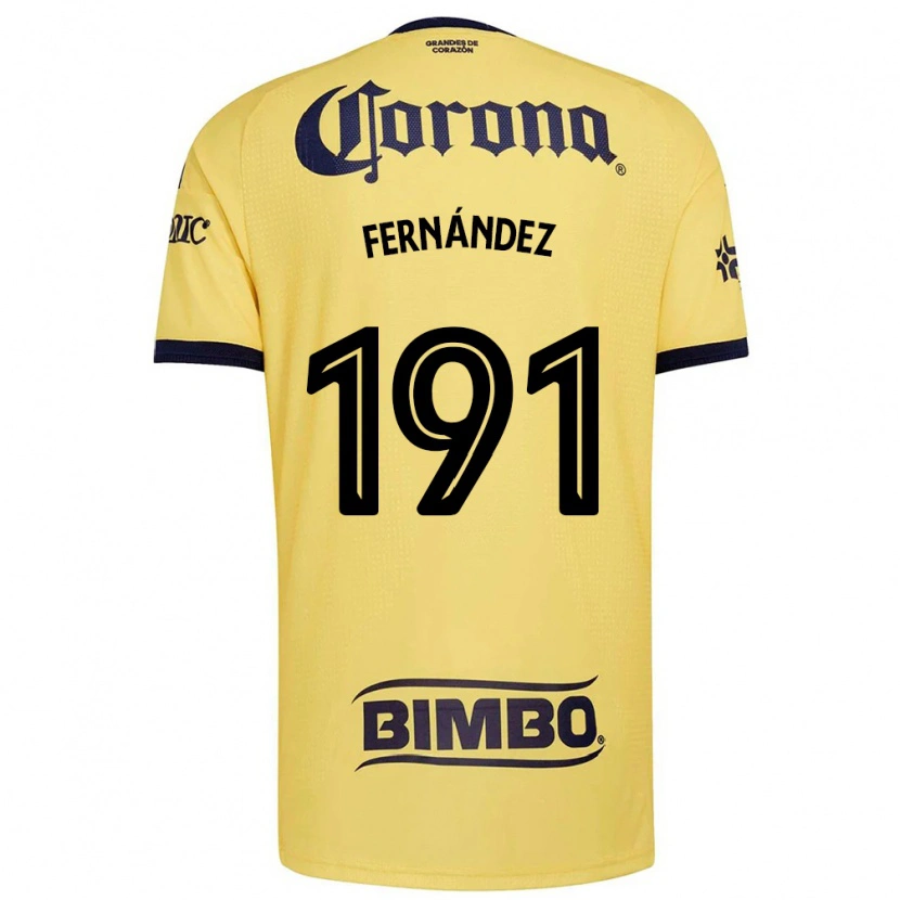 DanxenメンズAdrián Fernández#191黄赤黒ホームシャツ2026/27ジャージーユニフォーム
