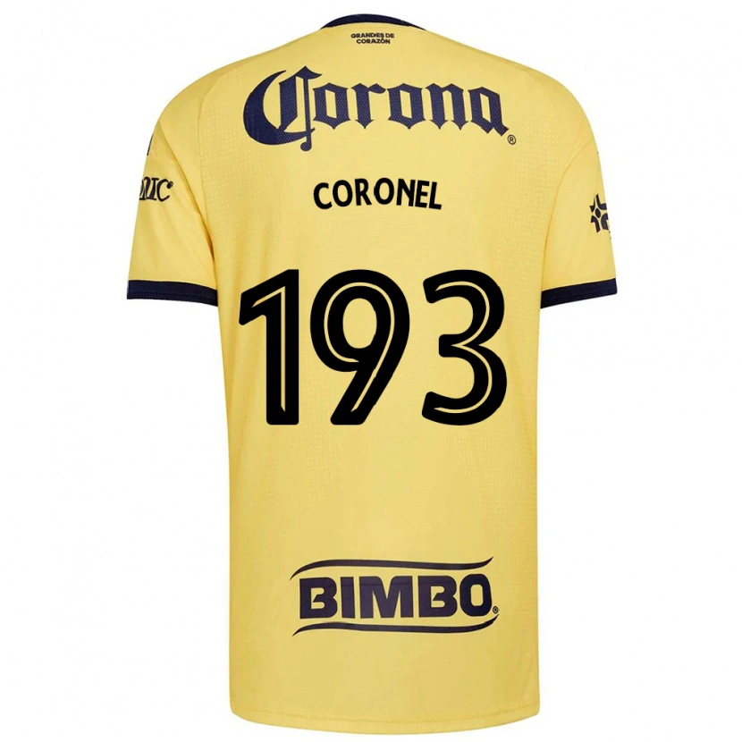 DanxenメンズÁngel Coronel#193黄赤黒ホームシャツ2026/27ジャージーユニフォーム