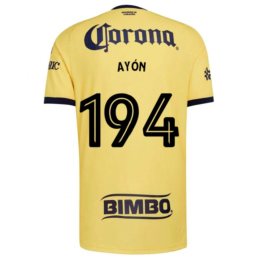 DanxenメンズCésar Ayón#194黄赤黒ホームシャツ2026/27ジャージーユニフォーム