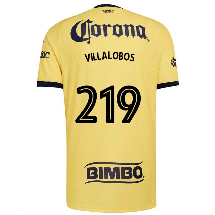 DanxenメンズPatricio Villalobos#219黄赤黒ホームシャツ2026/27ジャージーユニフォーム