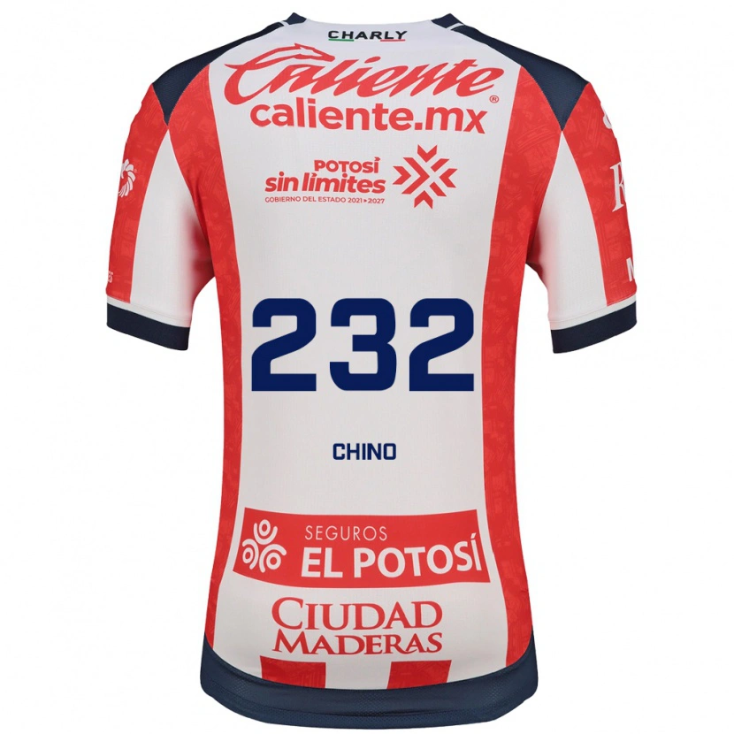 DanxenメンズLuis Chino#232赤白黒ホームシャツ2026/27ジャージーユニフォーム