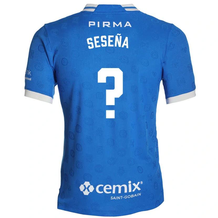 DanxenメンズMiguel Seseña#0青白赤ホームシャツ2026/27ジャージーユニフォーム