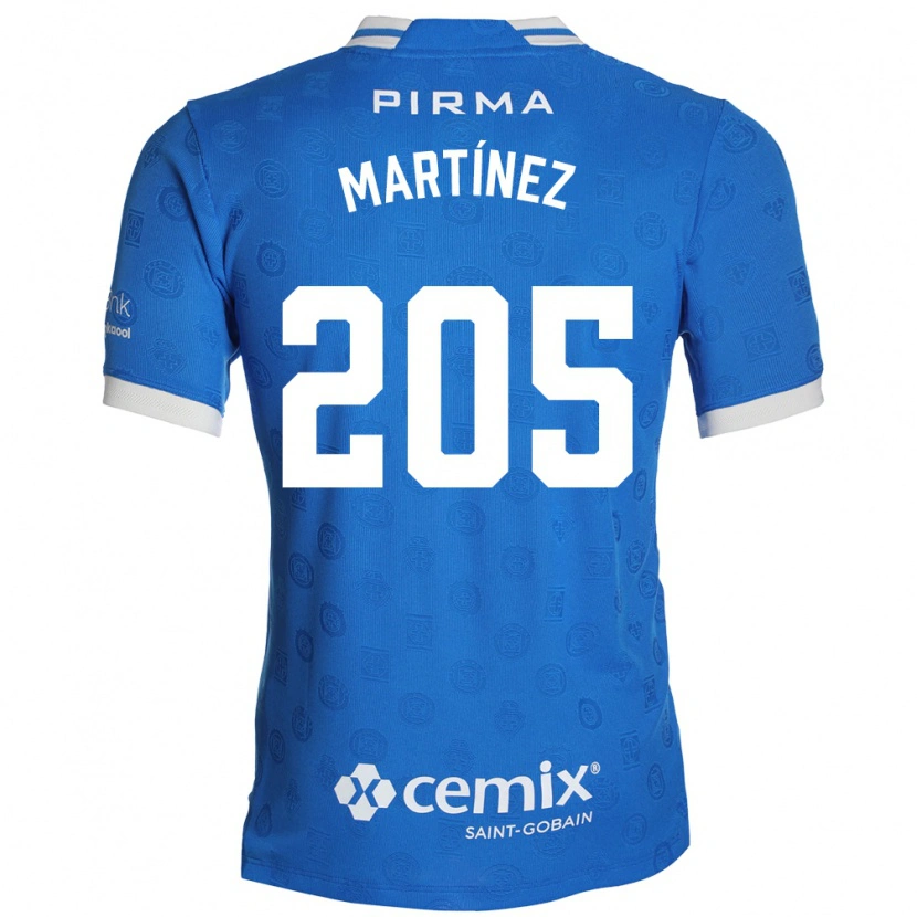 DanxenメンズCésar Martínez#205青白赤ホームシャツ2026/27ジャージーユニフォーム