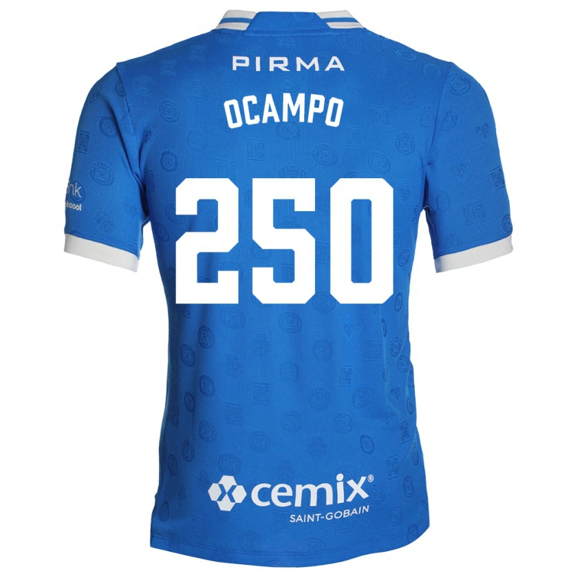 DanxenメンズDiego Ocampo#250青白赤ホームシャツ2026/27ジャージーユニフォーム