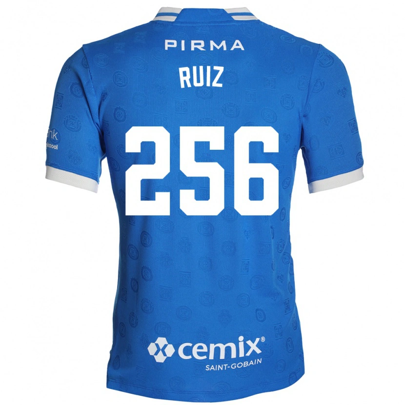 DanxenメンズFernando Ruiz#256青白赤ホームシャツ2026/27ジャージーユニフォーム