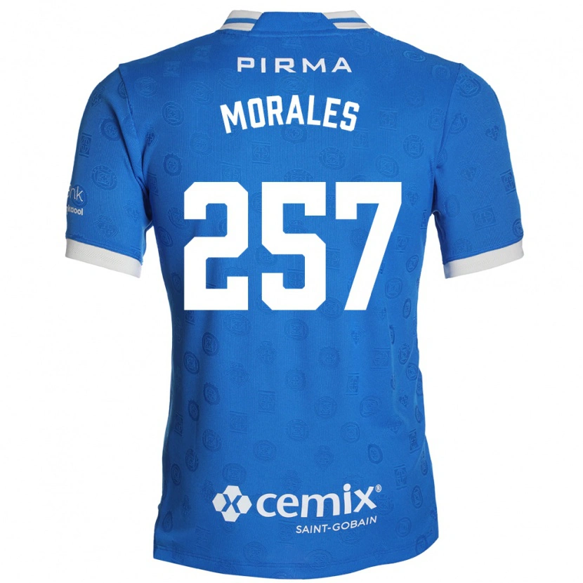 DanxenメンズDiego Morales#257青白赤ホームシャツ2026/27ジャージーユニフォーム