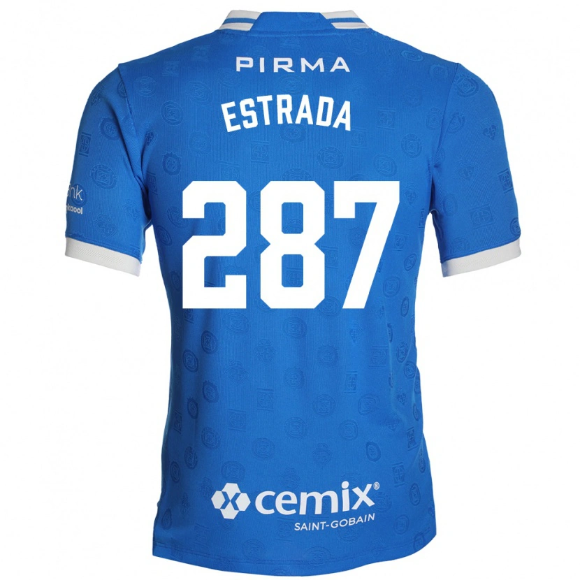 DanxenメンズHernán Estrada#287青白赤ホームシャツ2026/27ジャージーユニフォーム