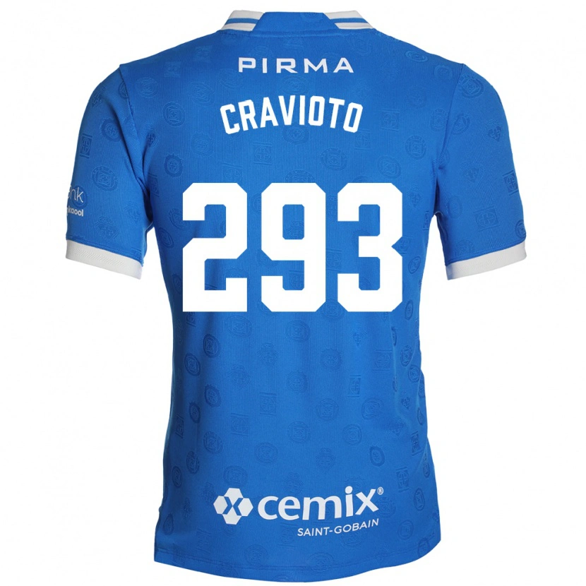 DanxenメンズAldo Cravioto#293青白赤ホームシャツ2026/27ジャージーユニフォーム