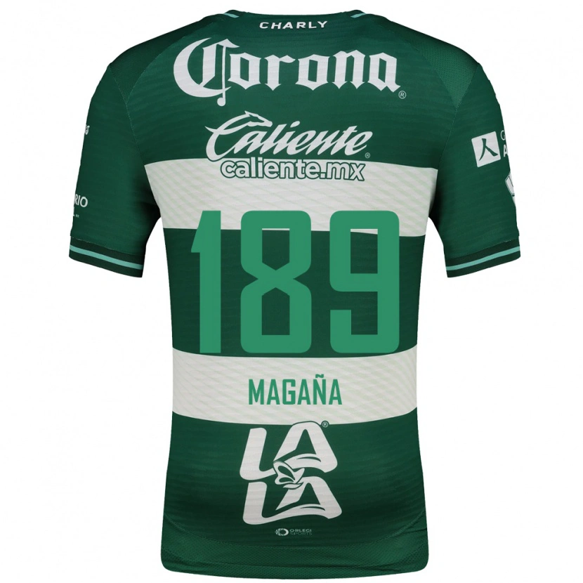 DanxenメンズEmilio Magaña#189緑白ホームシャツ2026/27ジャージーユニフォーム