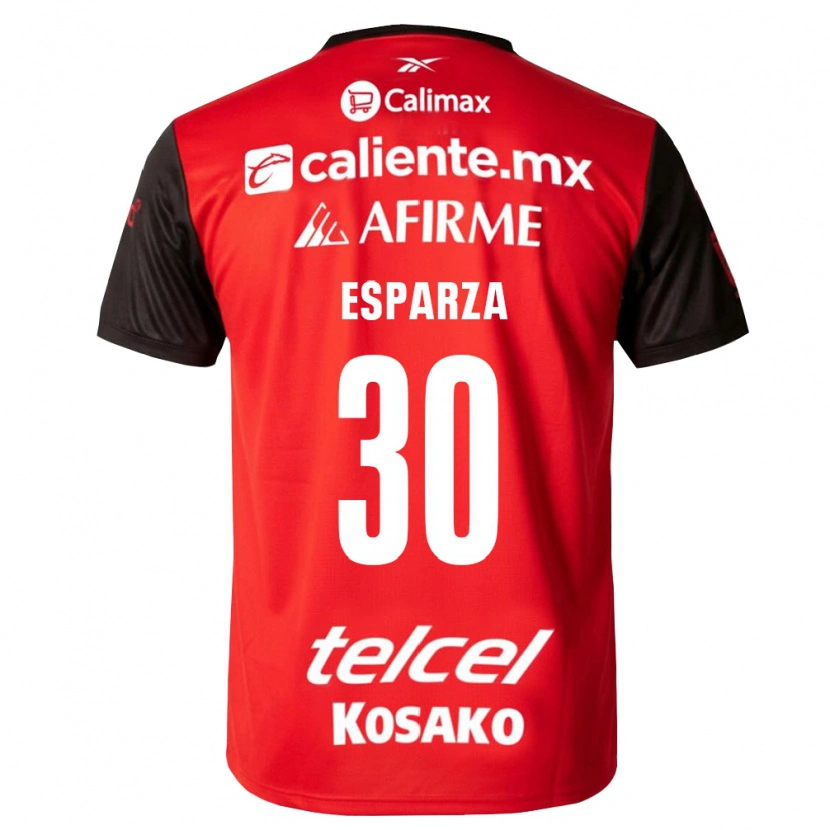 DanxenメンズLitzy Esparza#30黒赤ホームシャツ2026/27ジャージーユニフォーム