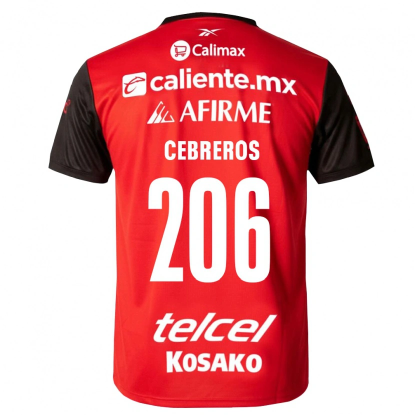 DanxenメンズLuis Cebreros#206黒赤ホームシャツ2026/27ジャージーユニフォーム