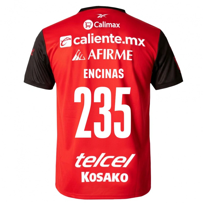 DanxenメンズJosé Encinas#235黒赤ホームシャツ2026/27ジャージーユニフォーム