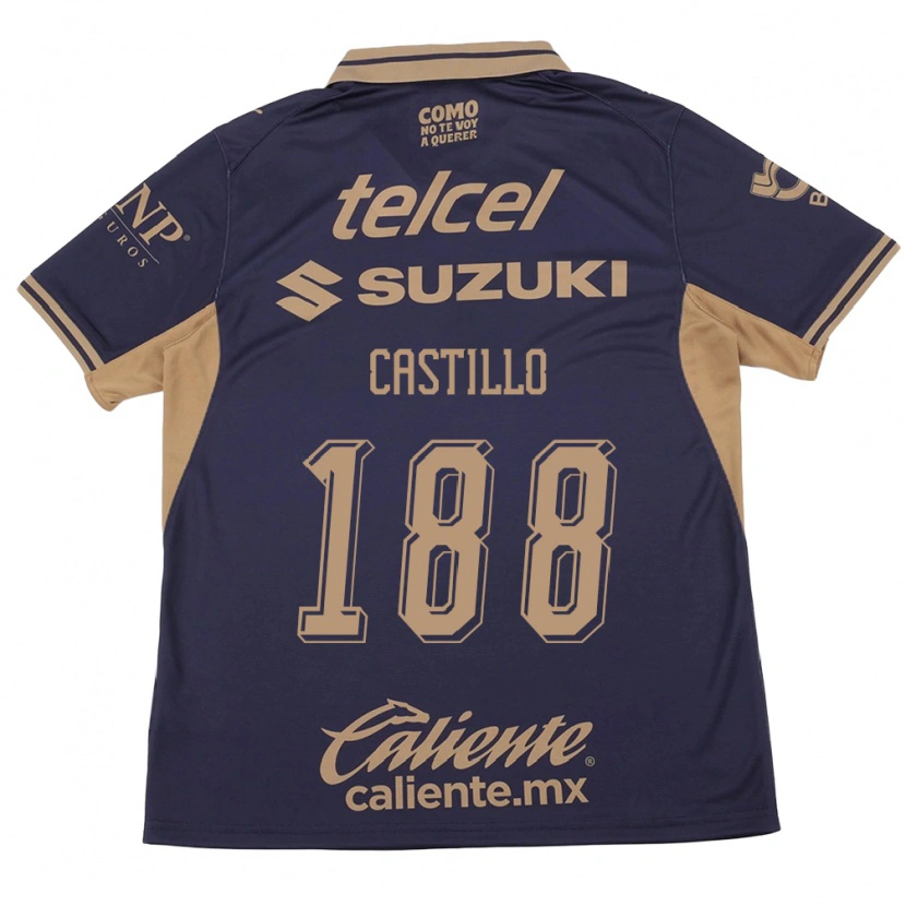 DanxenメンズChristian Castillo#188紫茶ホームシャツ2026/27ジャージーユニフォーム