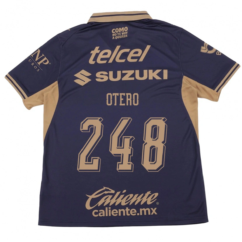DanxenメンズJonathan Otero#248紫茶ホームシャツ2026/27ジャージーユニフォーム