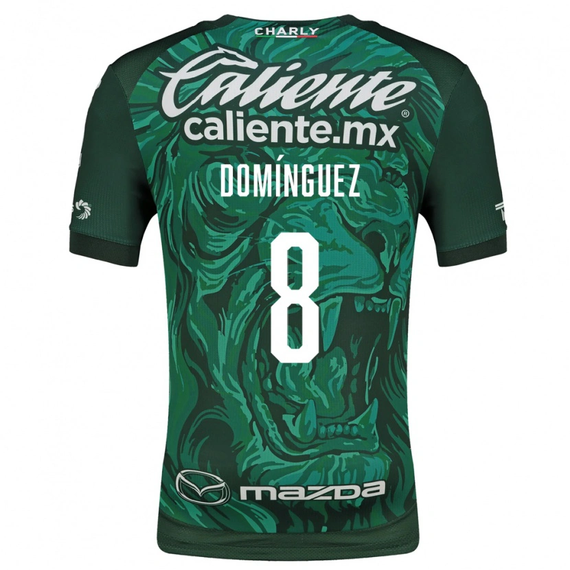 DanxenメンズJuan Domínguez#8緑黒ホームシャツ2026/27ジャージーユニフォーム